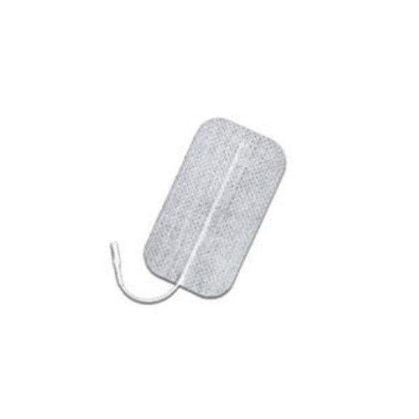 Valutrode ValuTrode CF4090 1.5 in. X 3.5 in. Rect.; Pigtail Cloth Top; Reusable Electrodes 4 Per Pkg CF4090